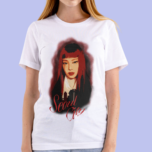 TSHIRT SEOUL CITY JENNIE - (BLACKPINK)